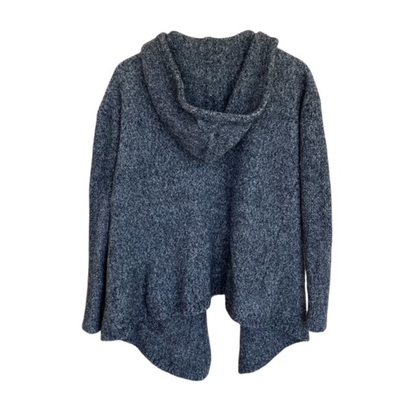 Athleta Dark Gray Hooded Cardigan Sweater - Size Large - Picture 3 of 4